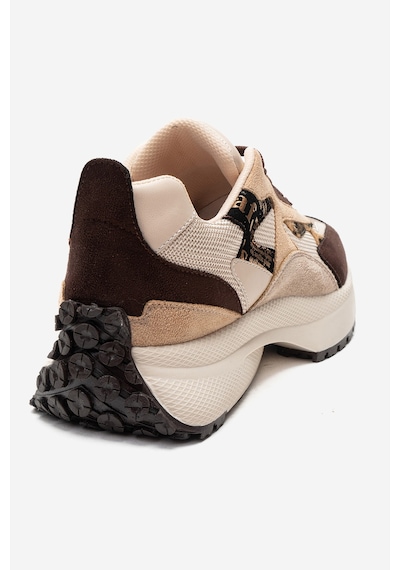 Premıa Kahverengi Süet Kadın Sneaker Kahverengi