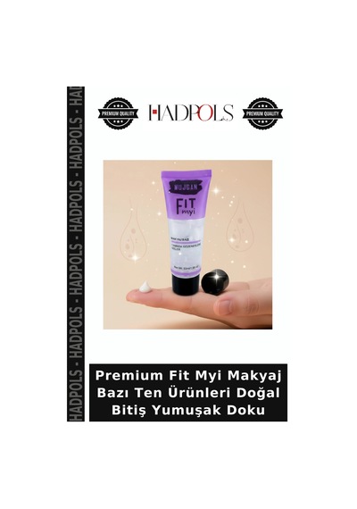 Premium Fit Myi Makyaj Bazı Ten Ürünleri Doğal Bitiş Yumuşak Doku