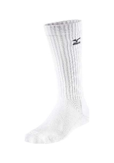 Mizuno Volley Socks Long Voleybol Unisex Çorap Beyaz Çok Renkli