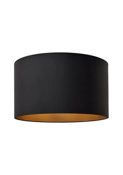 Levaillant Siyah Lambader Şapka & Başlık - İçi Gold Kaplama, 45 Cm Çap, 26 Cm Yükseklik - Özel Üretim & Kusursu Diğer