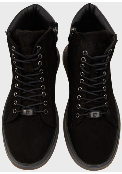 Pierre Cardin Erkek Bot 0731361330 Siyah Nubuk