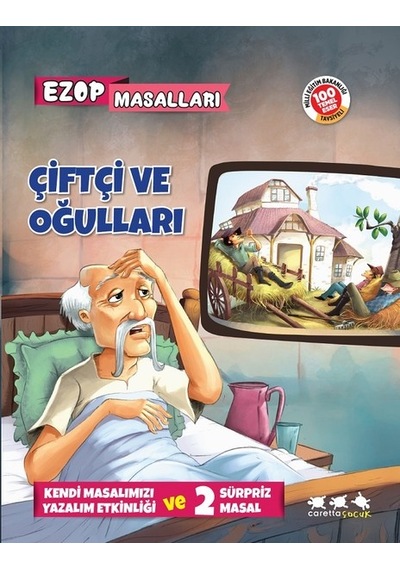 Ezop Masalları-Çiftçi ve Oğulları- Caretta Çocuk