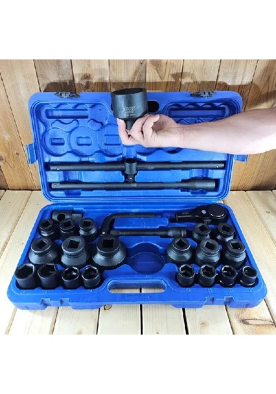Boss 26 Parça Darbeli Ağır Lokma Takımı 1" Ve 3/4"