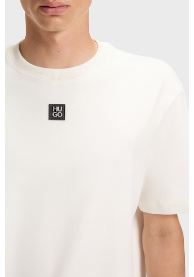 Hugo Erkek T Shirt 50505201 103 Beyaz Beyaz