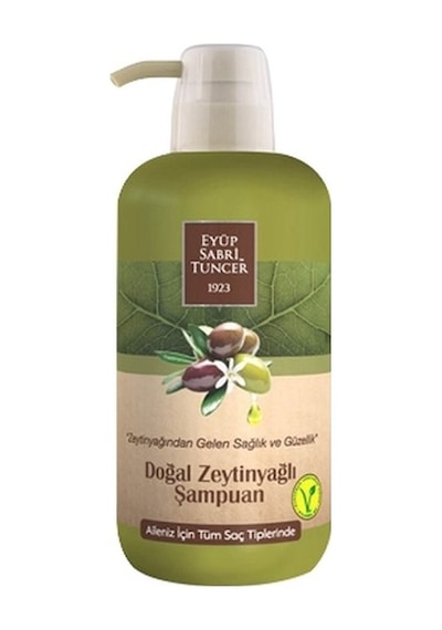 Eyüp Sabri Tuncer Zeytinyağlı Şampuan 6 x 600 ML