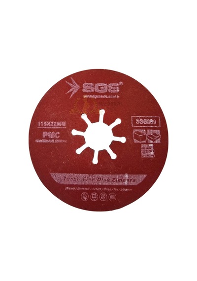 Sgs Turbo Fiber Disk Zımpara Granit-mermer-taş P16c 115 Mm. - 1 Adet