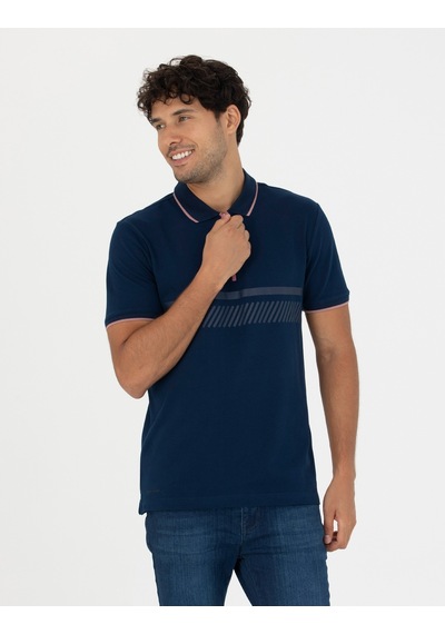 Pierre Cardin Erkek Lacivertvert Tişört 50264202-Vr033 Lacivert Pierre Cardin Erkek Lacivertvert Tişört 50264202-Vr033 Lacivert