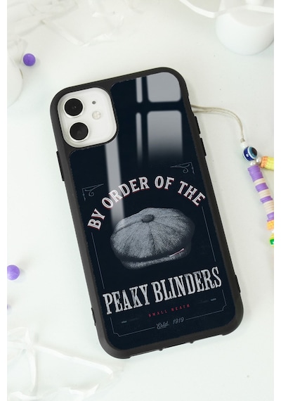 Apple Uyumlu iPhone 11 Peaky Blinders Cap Tasarımlı Glossy Telefon Kılıfı Çok Renkli