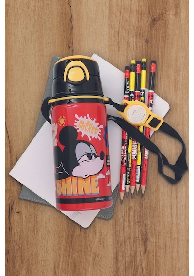 Frocx Mickey Mouse Çelik Matara Salto 500 Ml R&s Çok Renkli