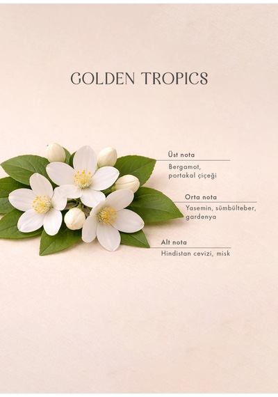 Bella Maison Golden Tropics Oda Spreyi Yeşil 500 Ml Portakal Çiçeği