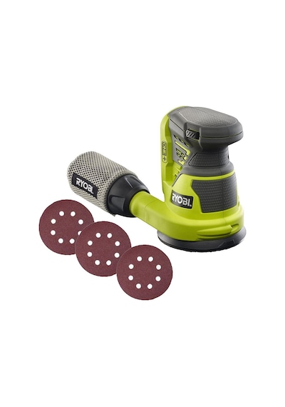 Ryobi R18ROS0 18 Volt Li-Ion Aküsüz Eksantrik Zımpara