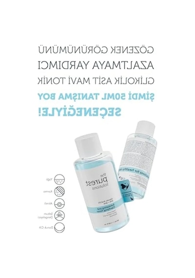 Canlandırıcı Glikolik Asit Mavi Tonik - 50 Ml Seyahat Boy