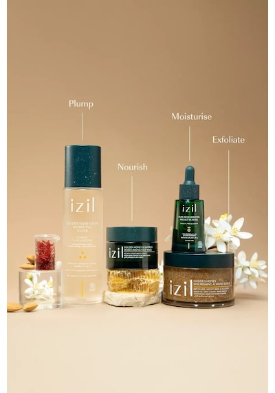 Golden Honey Nourishing Almond Scrub, 210g, Doğal Yüz Ve Vücut Peelingi