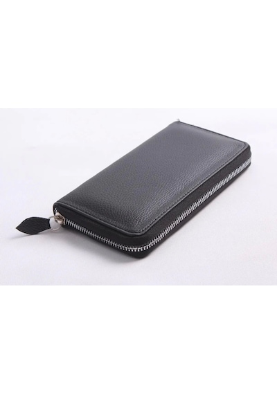 Ozka Leather Collection Kişiye Özel Telefon Bölmeli Deri  Cüzdan