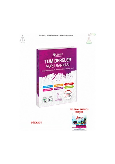 Karekök 6. Sınıf Tüm Dersler Soru Bankası