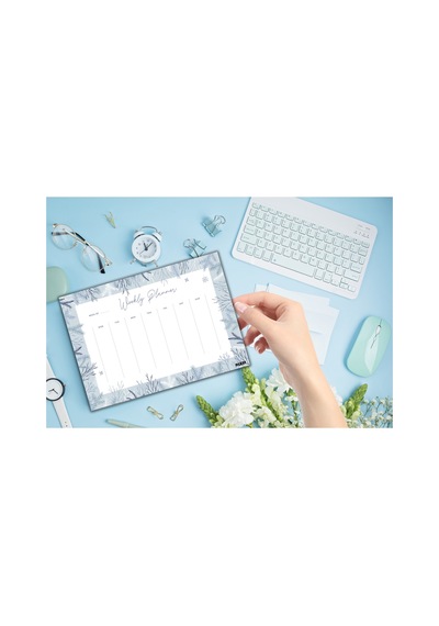 Haftalık Planlayıcı - A4 Ebat Yapılacaklar - 30 Yaprak - Weekly Planner - 0477 Çok Renkli
