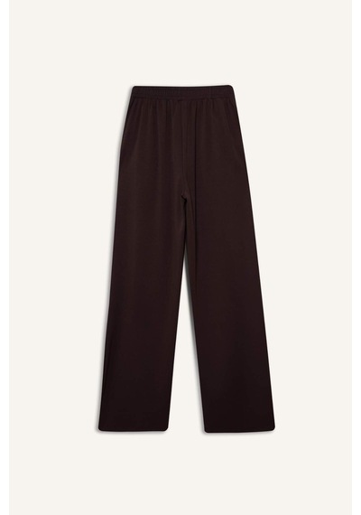 Defacto Wıde Leg Modal Pantolon F0998AX25AU Kahve