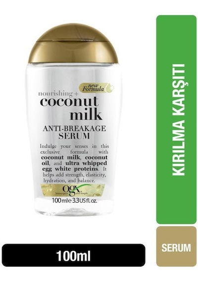 OGX Besleyici ve Kırılma Karşıtı Coconut Milk Serum 100 ML