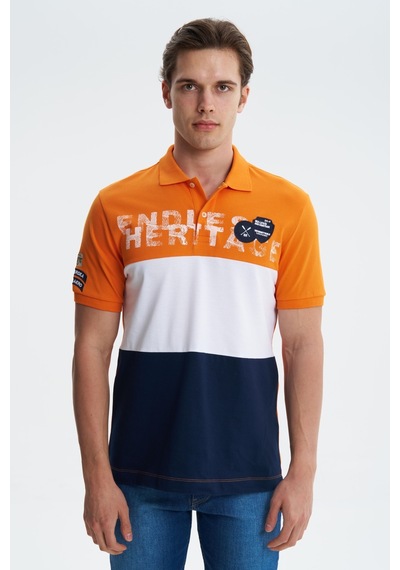 AR-MA Arma Erkek Likralı Pamuklu Regular Fit Polo Yaka Tişört 001