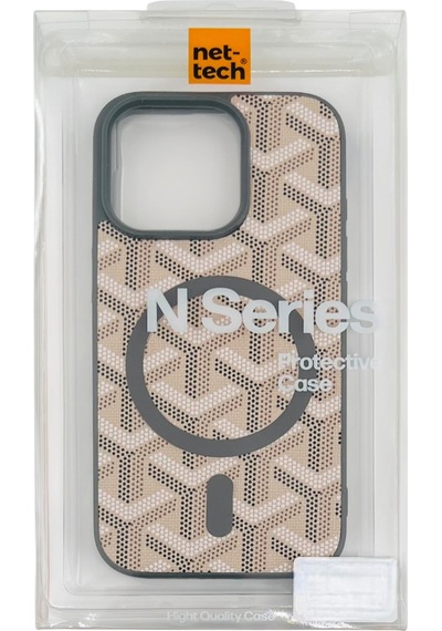 Nettech Apple Uyumlu iPhone 16 Pro Nt-n083 Arka Koruma Kılıf - Kahverengi Kahverengi