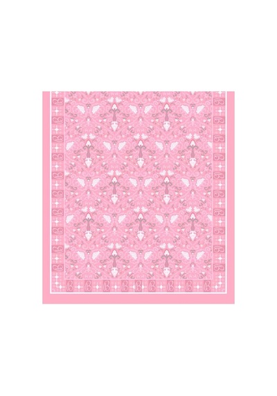 Şehr-i Şal Şehri Şal Bambu Kraş Şal 6371 Pembe