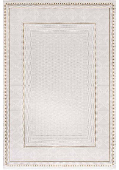 Lavin 4802 Gold Krem - Işıltılı Salon Halısı