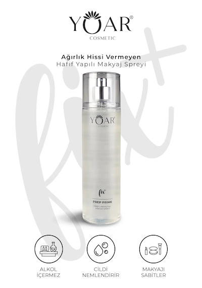 Nemlendirici Makyaj Sabitleme Spreyi, Make-up Fix Sprey- E Vitaminli
