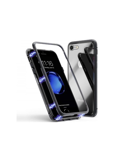 Blogy Apple Uyumlu iPhone 8/7 Magnetic Case Kılıf
