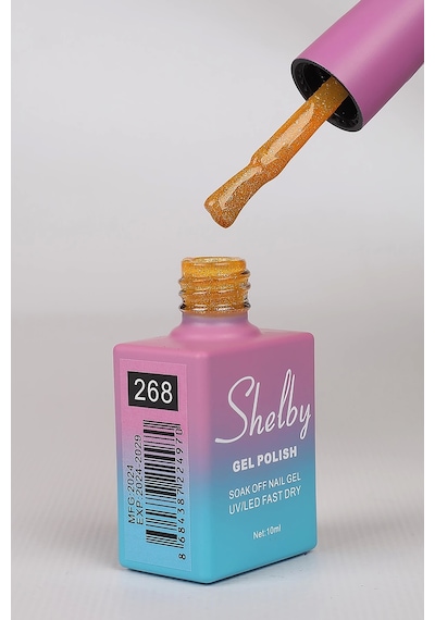 Shelby 10 Ml. A268 Disko Yaz Renk Kalıcı Oje