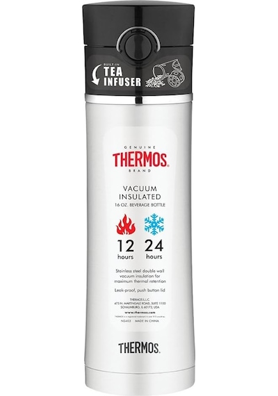 Thermos Ns403 Termos Mug 0.47 Lt Siyah - Beyaz Diğer