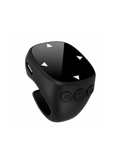 Bluetooth Kumandalı Uzaktan Kontrol Tiktok Kaydırma Kamera Ve Sayfa Çevirme Özellikli Yüzük Siyah Al5767