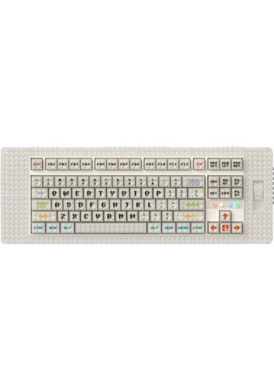 Pixel Canvas %75 Kailh Custom Box Pixel Linear Switch Hotswap Kablosuz İngilizce Mekanik Klavye