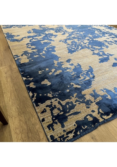 Hoom Rugs Exclusive Aura 8473 Blue Özel Salon Halısı