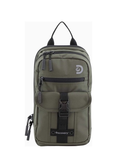 Discovery Shield Rfıd Korumalı Sürdürülebilir Sling Sırt Çantası Haki 3
