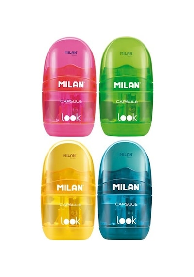 Mılan 4721116 Compact Sunset Kalemtraş Silgi Blister