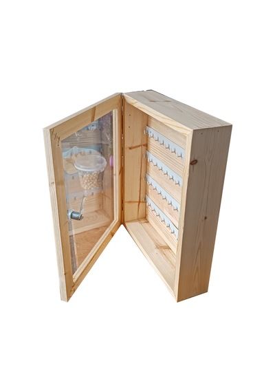 Camlı 50 Li Anahtar Dolabı