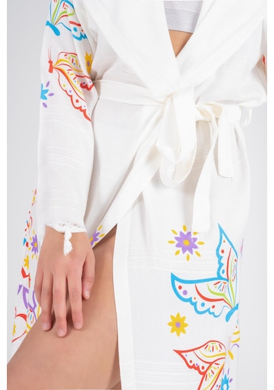 Varol Baskılı Bambu Peştemal Sabahlık Bornoz Butterfly-xl Butterfly Diğer