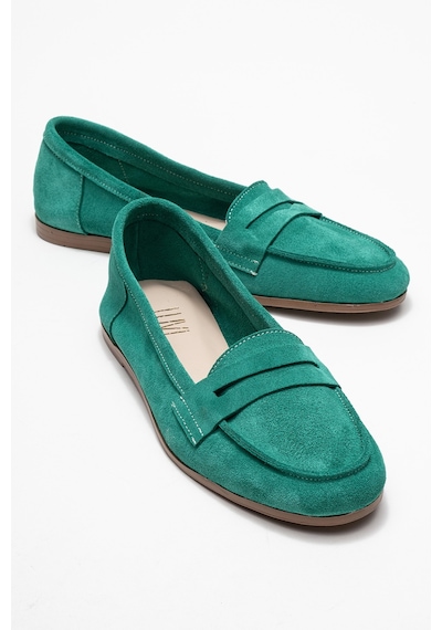 Luvishoes Luvi Shoes F02 Zümrüt Yeşil Süet Hakiki Deri Kadın Loafer Ayakkabı Zümrüt Yeşili Luvishoes Luvi Shoes F02 Zümrüt Yeşil Süet Hakiki Deri Kadın Loafer Ayakkabı Zümrüt Yeşili