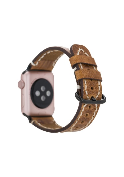 Apple Watch Uyumlu Deri Kordon 42-44-45mm Dıan V18 Diğer