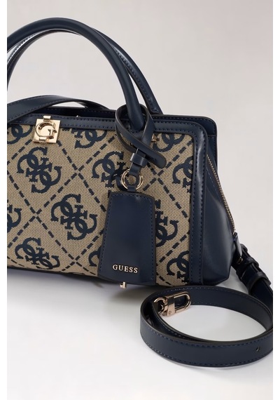 Guess Audrey Logo Kadın El Çantası Hwjg9755060 Mavi