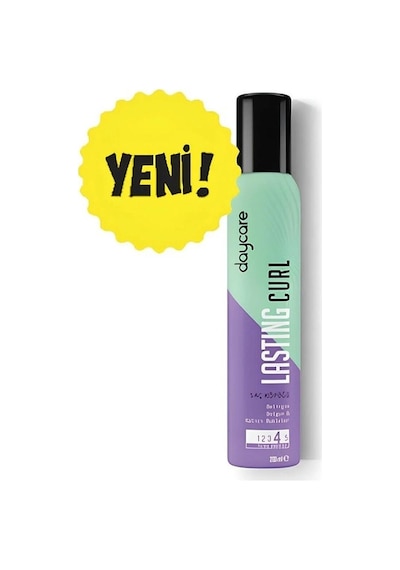 Lasting Curl Saç Köpüğü 3 Adet X 200 Ml Belirgin Dolgun Bukleler İçin Kalıcı Etki Sağlar
