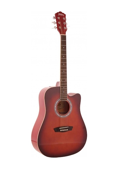 Washburn Wa90crdb Akustik Gitar - Kırmızı Başlangıç/orta - Dreadnought Parlak Kırmızı Bitiş, Yüksek Ses Projeksiyonlu Gövde, Krom Aksanlar, Ergonomik Sap Ölçüler: 41 İnç Tam Boy Washburn Wa90crdb Akustik Gitar - Kırmızı Başlangıç/orta - Dreadnought Parlak Kırmızı Bitiş, Yüksek Ses Projeksiyonlu Gövde, Krom Aksanlar, Ergonomik Sap Ölçüler: 41 İnç Tam Boy