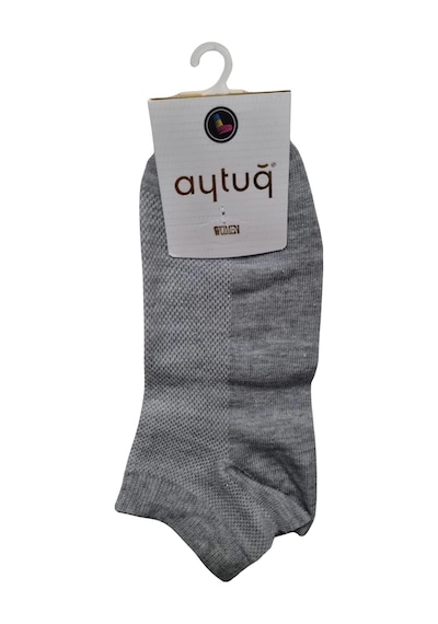 Moda Dua Aytuğ 39204 Kadın Simli Pamuklu Patik Çorap Çok Renkli