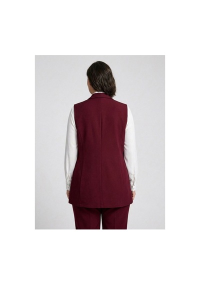 Hanezza Şık Kadın Atlas Blazer Yelek - 4 Mevsim Ofis Ve Günlük Kombinler Şarap Rengi - 4035067 Şarap Rengi Hanezza Şık Kadın Atlas Blazer Yelek - 4 Mevsim Ofis Ve Günlük Kombinler Şarap Rengi - 4035067 Şarap Rengi