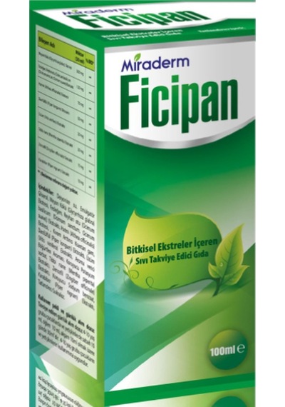 Miraderm Ficipan Şurup 100 Ml