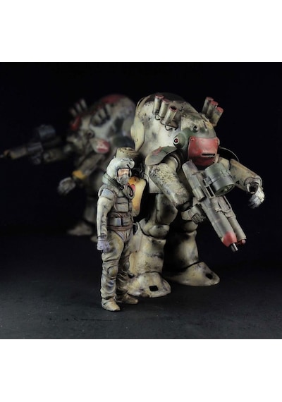 Hasegawa Mk07 64007 1/20 Ölçek, Robot Battle V Type Mk44 Ammoknights, Maschinen Krieger Serisi, Bilim Kurgu Plastik Model Kiti-49303