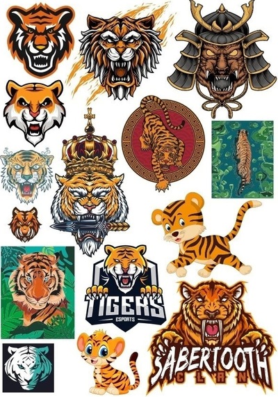 Kaplan Sticker Set 15 Parça Telefon, Tablet, Defter, Laptop Sticker