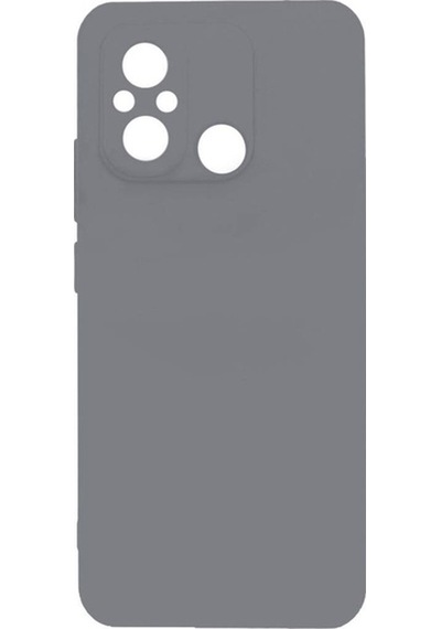 Xiaomi Redmi 12c Kılıf Zore Biye Silikon Gri