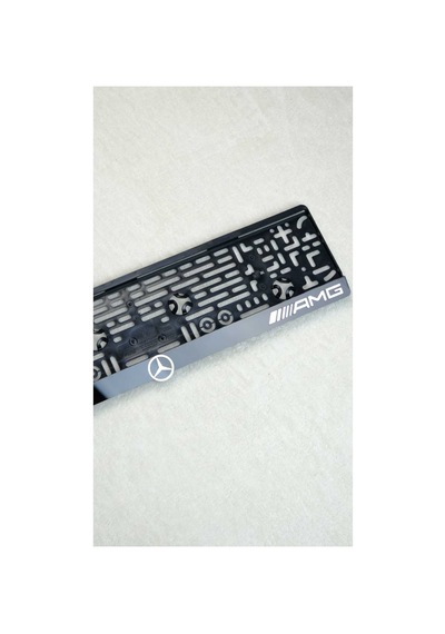 Mercedes Amg Uyumlu Lazer Kesim Pleksi Plakalık 2adet - 625063415