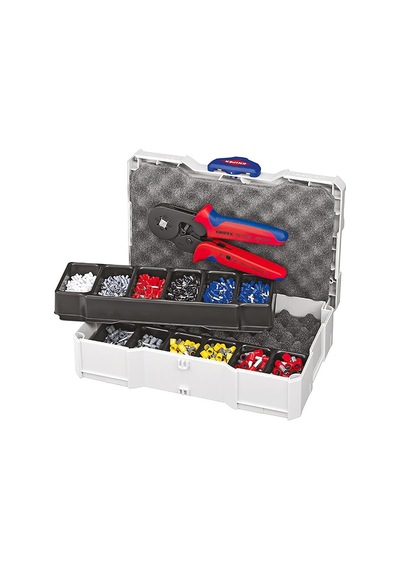Knipex 97 90 09 Çantalı Pabuç Sıkma Seti